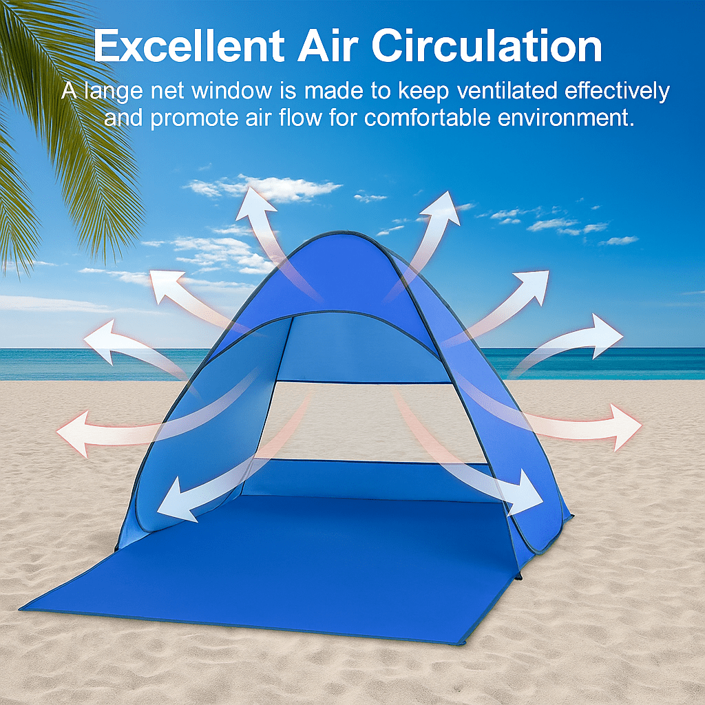 BreezeShade Beach Tent - RoamUp