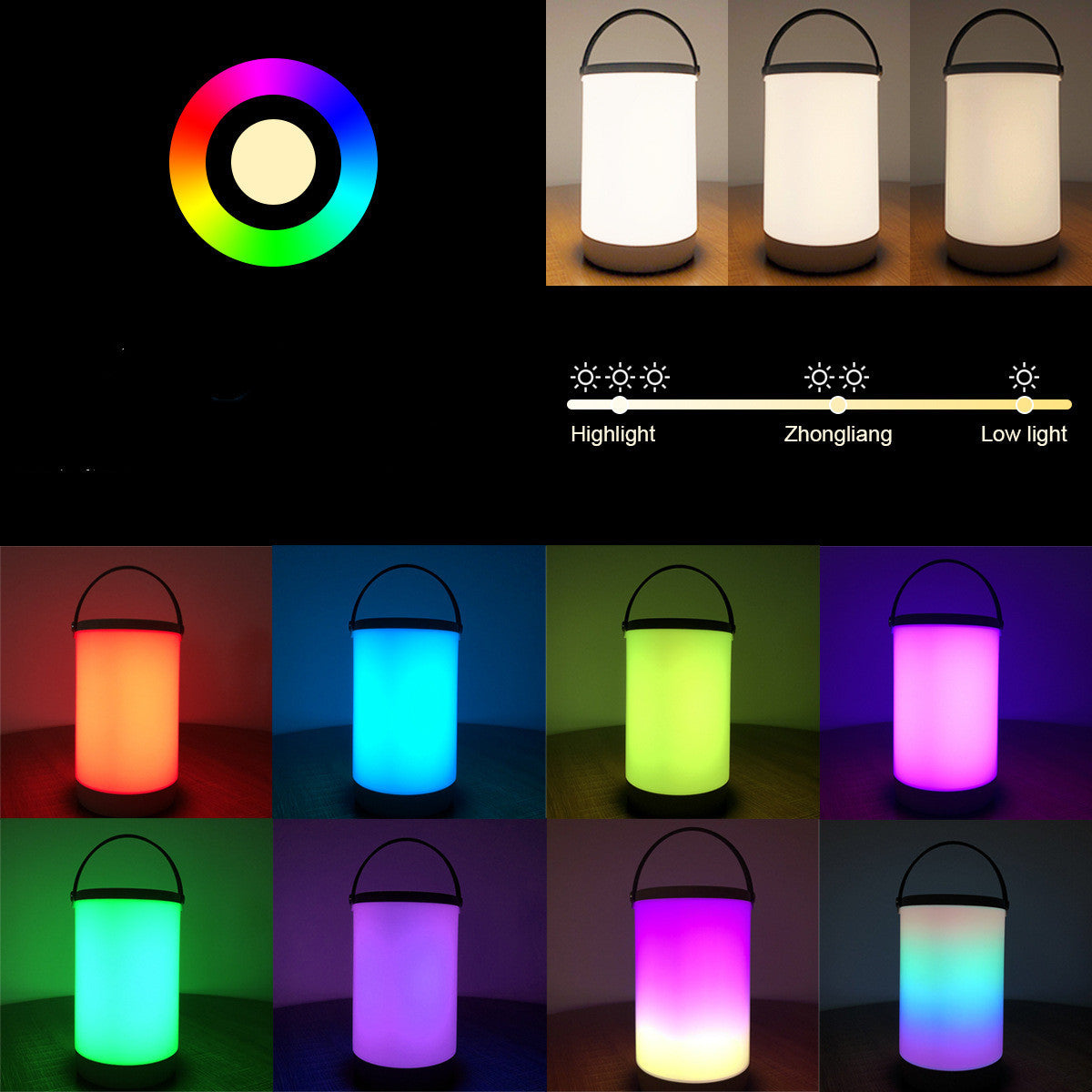 Glow-Anywhere Portable Camp Light