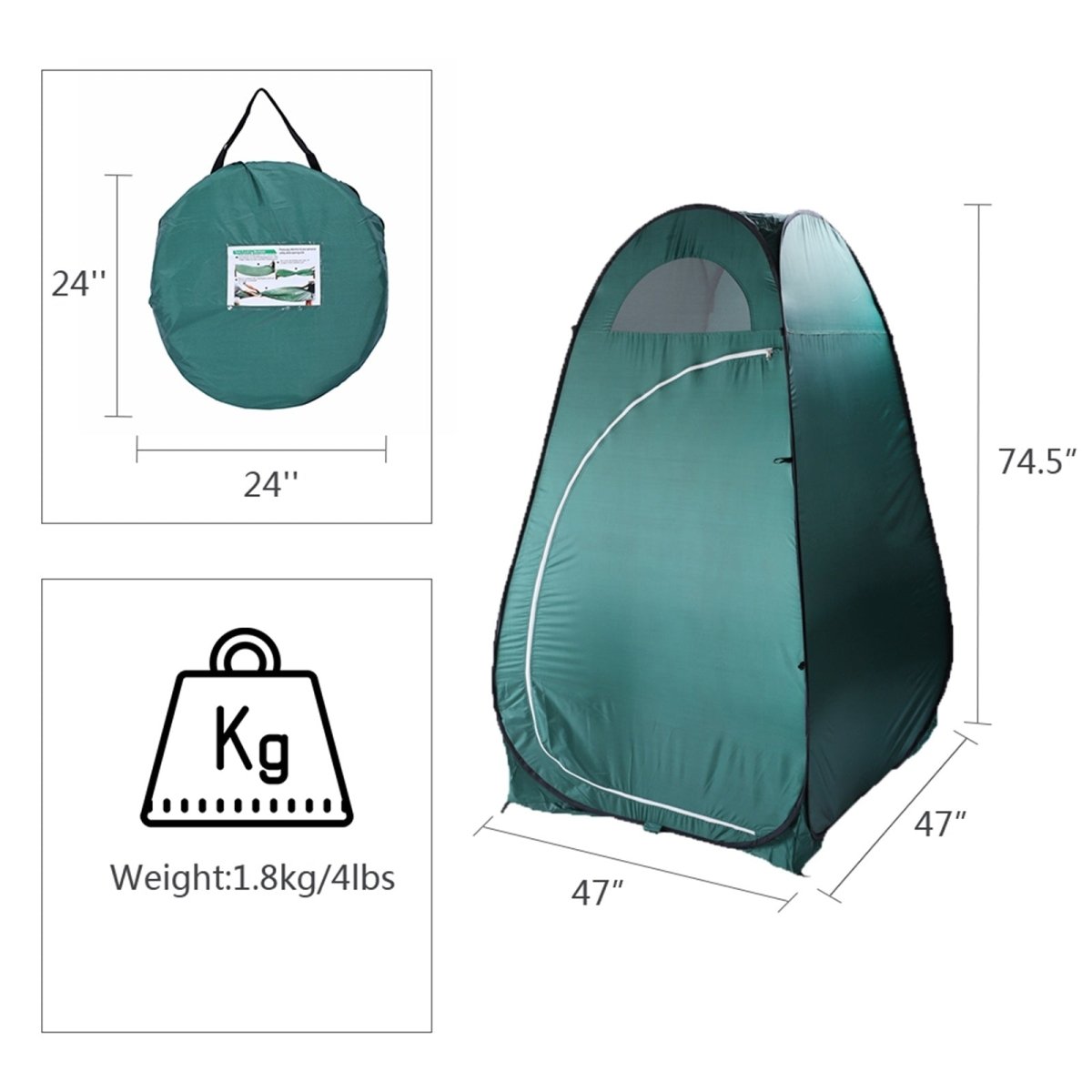 PrivacyPop Tent - RoamUp