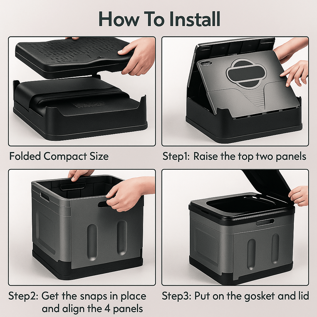GoFresh Toilet Kit - RoamUp