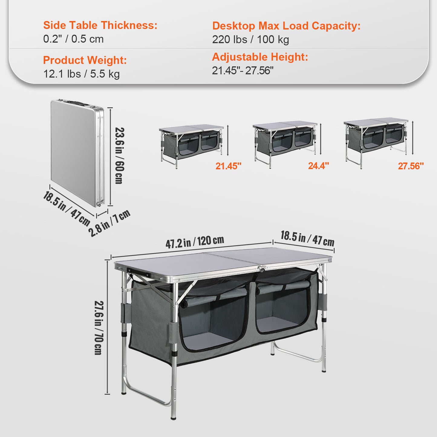CampChef Folding Pantry Table