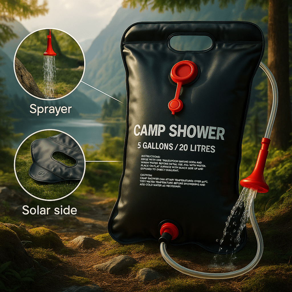 SunFlow Camp Shower - RoamUp