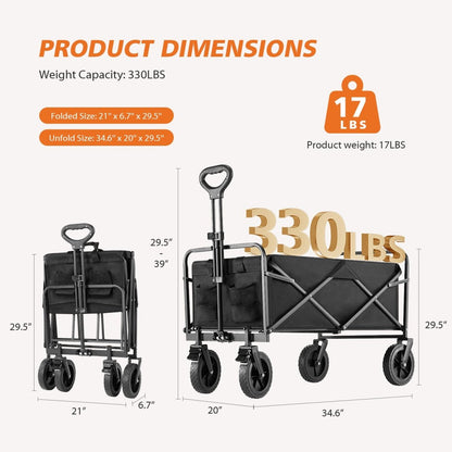 TrailMate Folding Cart - RoamUp