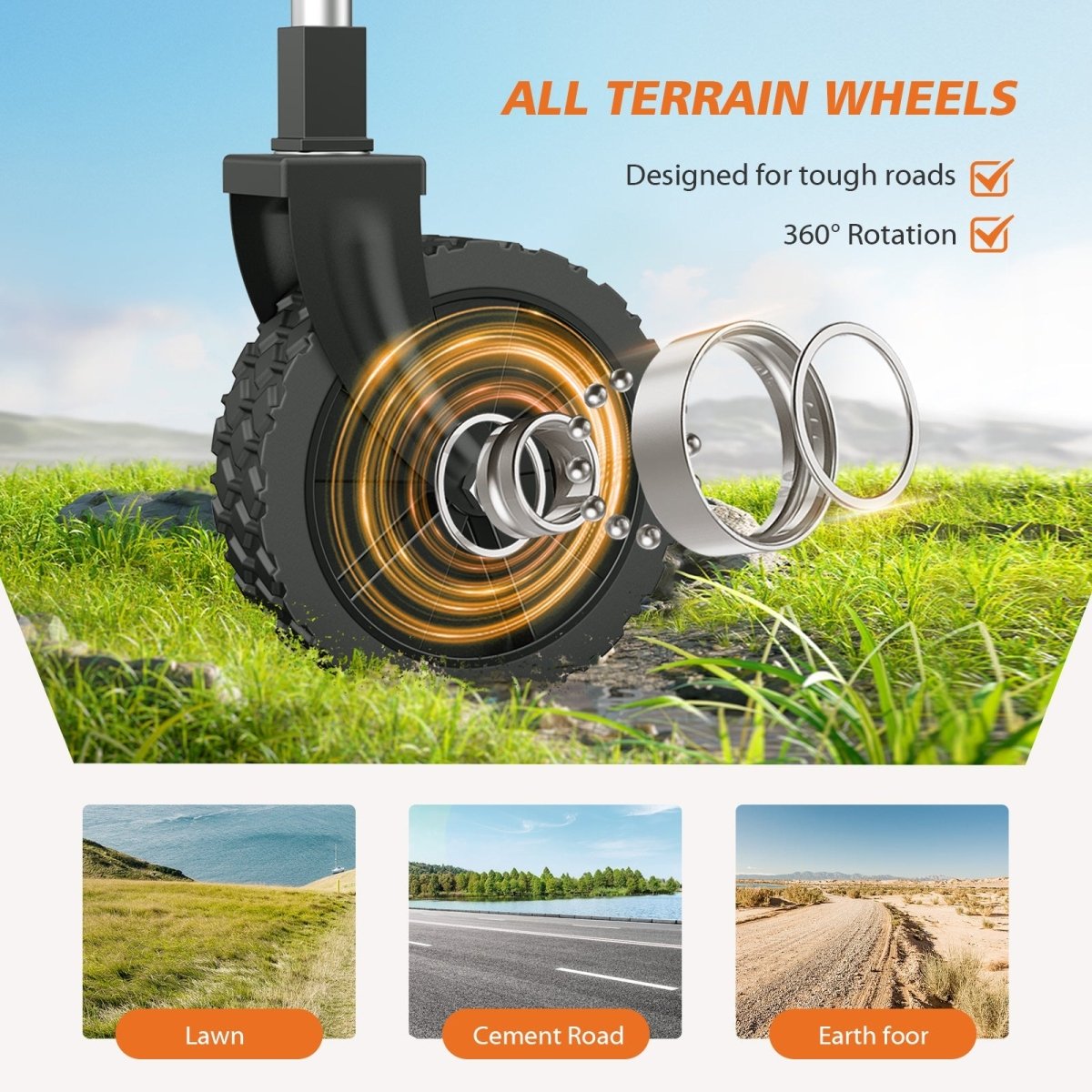TrailMate Folding Cart - RoamUp